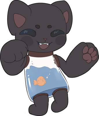 Blue welcomes you to Purrjia!